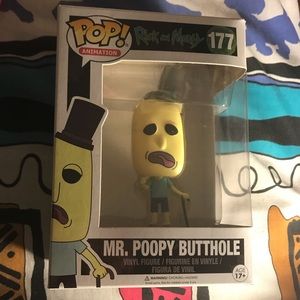 Mr. Poopy Butthole POP vinyl from Rick and Morty